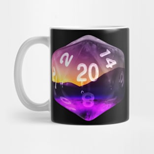 Nat20 Purple Mountain Sunrise Mug